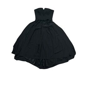 Elizabeth and James Women's Jill Elegant Black Strapless Dress Sz Small